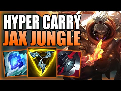 JAX JUNGLE IS ONE OF THE BEST HYPER CARRIES OUT THERE! - Best Build/Runes S+ Guide League of Legends