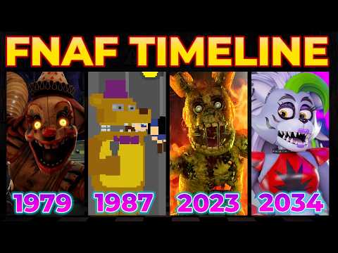 The COMPLETE Five Nights At Freddy's Timeline! | FNAF Lore