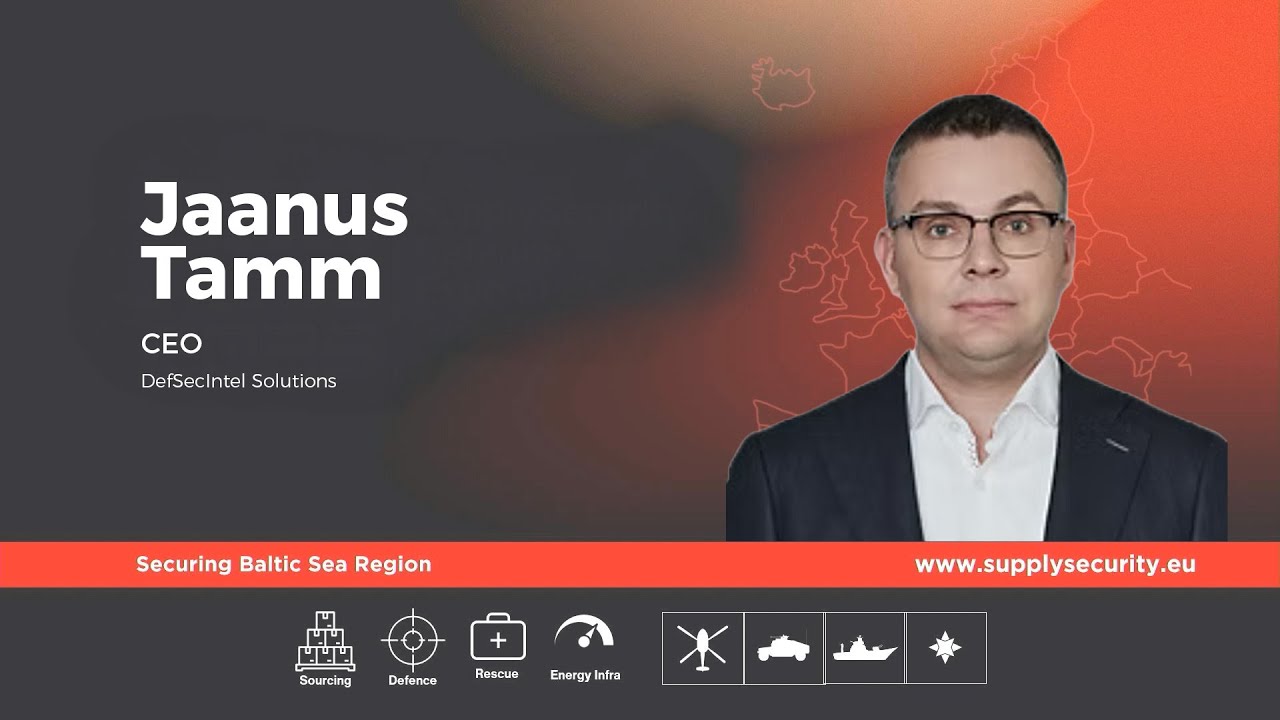 Supply, Security & Defence Expo 2025 Keynote Speech - Jaanus Tamm