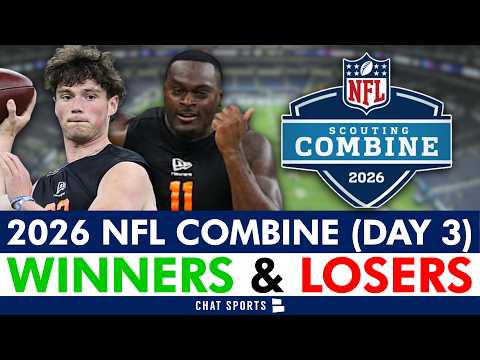 2026 NFL Combine Winners & Losers From Day 3 (RBs, QBs & WRs) Ft. Drew Allar & Jeremiah Love