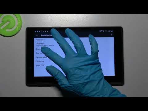 Change Keyboard Theme – LENOVO TAB 4 8 and Choose New Keyboard Background