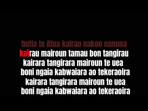 Natiu kona ongora Kitibati karaoke