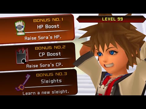 Fastest Way to Level Up Sora (Re: Chain of Memories)