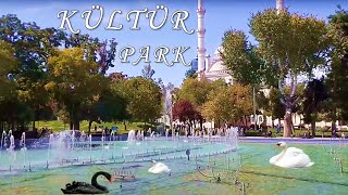 Konya Kültür Park 🦢🌼⛲ Gimbal Walking Tour 🤳 #WalkingTour
