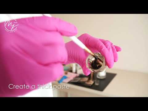 How to mix Brow Henna with water - Marie-José Henna Brows