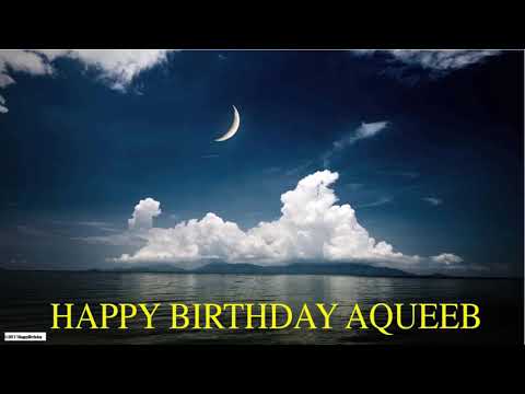 Birthday cake of Aqueeb