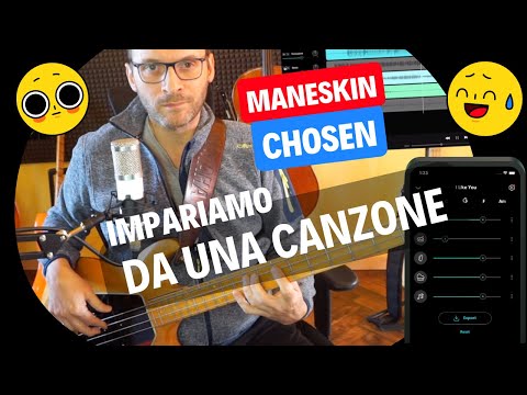 Impariamo Chosen dei Maneskin con il Basso elettrico