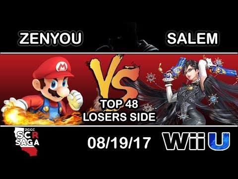 2GGC: SCR Saga - eM | Zenyou (Mario) Vs. MVG | Salem (Bayonetta) - Top 48 Losers Side