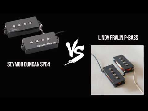 Seymor Duncan SPB4 Vs. Lindy Fralin P-Bass