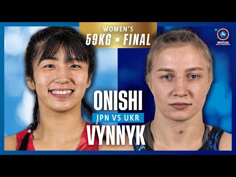 Sakura ONISHI (JPN) vs. Mariia VYNNYK (UKR) | WELTMEISTERSCHAFTEN 2025 | Goldmedaille | WW 59Kg
