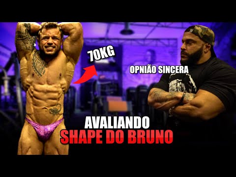 ULTIMA AVALIAÇÃO DO SHAPE DO BRUNO RUMO AO MR OLYMPIA AMADOR