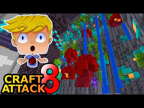 Hell House Tour at Gamerstime! - Minecraft Craft Attack 8 #46