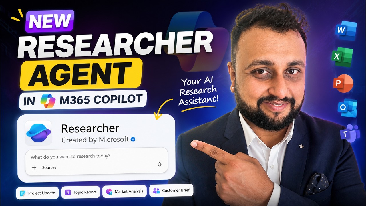 Researcher Agent in Microsoft 365 Copilot