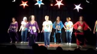 Clogging and Belly Dancing to Knock Three Times