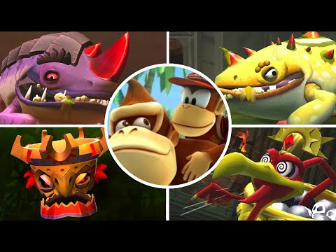 donkey kong wii u youtube