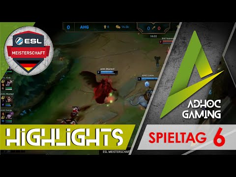 ad hoc Highlights | ESLM Spieltag 6 | AHG vs. BIG