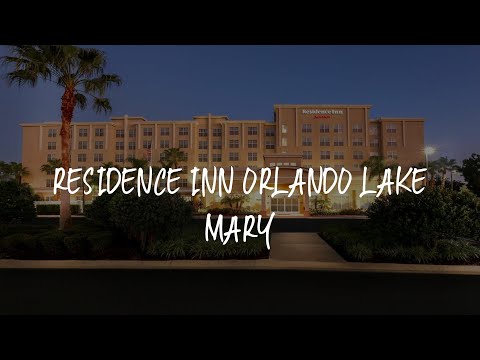 Residence Inn Orlando Lake Mary Review - Lake Mary , United States of America