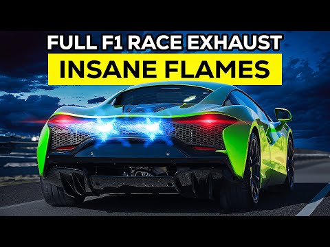 MCLAREN ARTURA NIGHT TIME DRIVE! Valvetronic Designs Free Flow F1 Race Exhaust