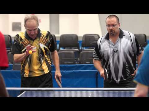Dan Seemiller / Mark Nordby vs. Richard Hicks / Hank McCoullum, Table Tennis Doubles 2012