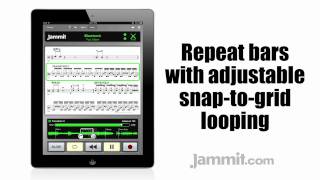 Jammit ipad iphone app Paul Gilbert Video Blowtorch "learn to play drums"