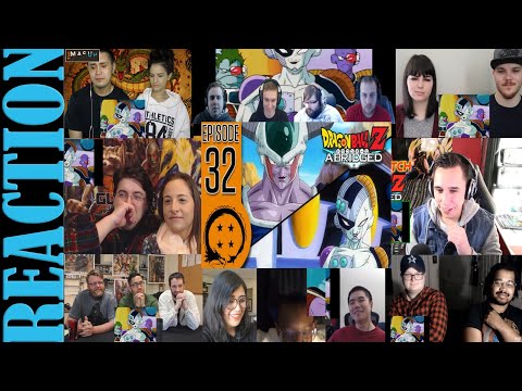 DragonBall Z Abridged: Episode 32 - TeamFourStar (TFS) REACTIONS MASHUP
