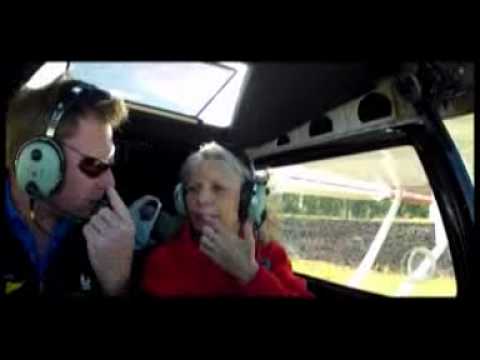 Muffy in her Flying Machine