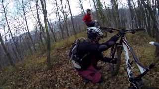 preview picture of video 'MTB Bike G...y VDD - Linaro-Ciola-Discesa della Morte - 29.12.2013'