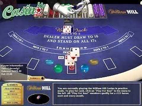 Blackjack at William Hill Casino