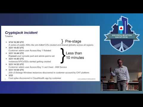 DevOpsDays Boston 2018 - Anatomy of an AWS Account Cryptojack by Anton Gurov