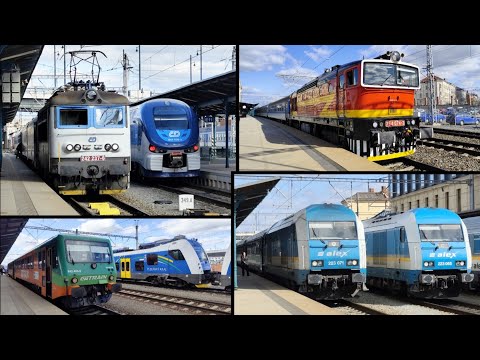 Vlaky Plzeň hl.n. 17.3. 2025