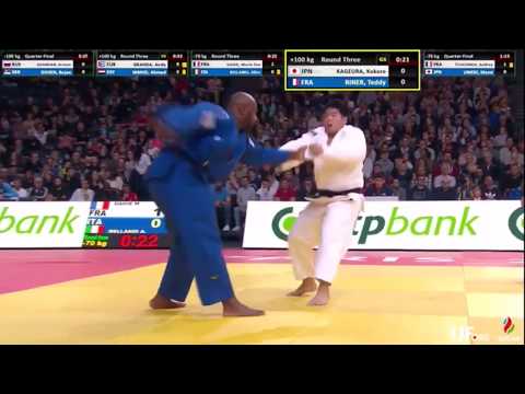 Teddy Riner VS kokoro kageura 2020