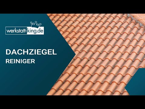 Dachziegel Reiniger - Entfernt grüne Beläge und schützt gegen Neubefall