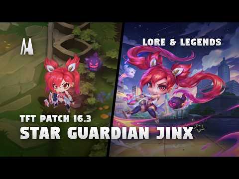 CHIBI STAR GUARDIAN JINX | FINISHER, EMOTES | TFT 16.3