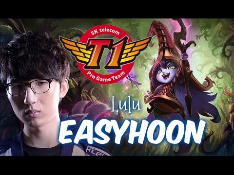 SKT T1 Easyhoon LULU Mid vs Anivia - Patch 5.22 KR | League of Legends