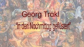 Musik-Video-Miniaturansicht zu In den Nachmittag geflüstert Songtext von Georg Trakl