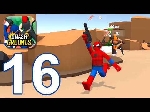 Smash Grounds: Epic Ragdoll Battle - Gameplay Walkthrough part 16 - Multiplayer (iOS,Android)