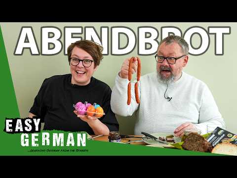 Typical German Dinner in Slow German | Super Easy German 254