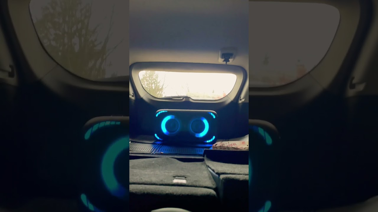 Onn party box 2nd gen bass test in car !!!