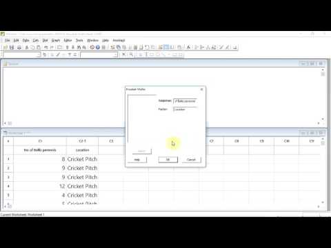 One-way non-parametric ANOVA (Kruskal-Wallis test) in Minitab