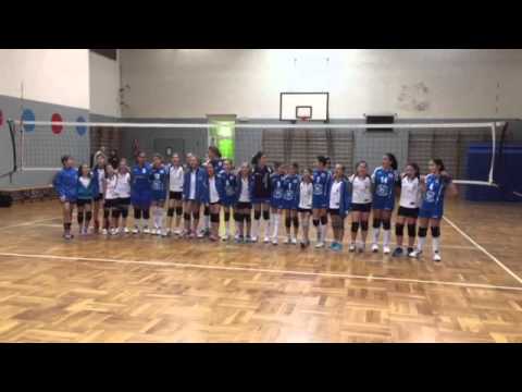 La canzone dell'Under 12 cantata assieme al Tr@ma Volley