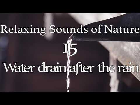 Relaxing Sounds of Nature 15 - Water Drain after the Rain