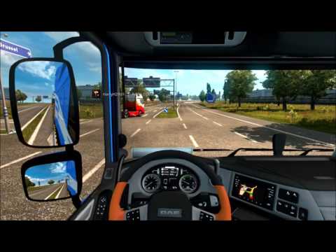 ETS2 MP DAF XF Euro 6 Szczecin - København - Carlisle