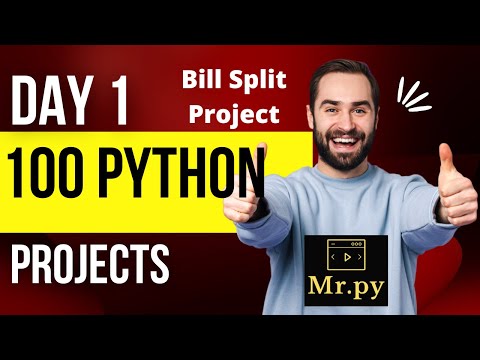 Bill Split Project Using Python Day 1