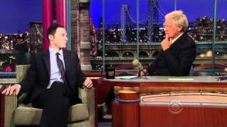 Jim Parsons - David Letterman 11/10/10