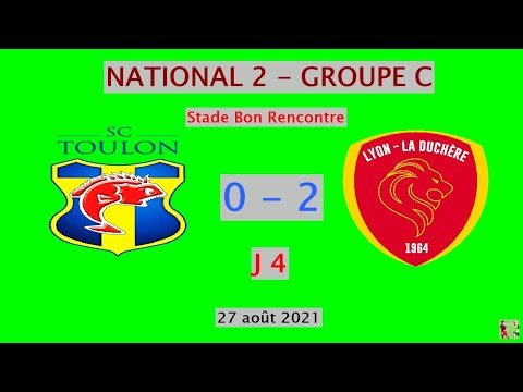 SC TOULON 0 - 2 LYON LA DUCHERE -  N2 Groupe C