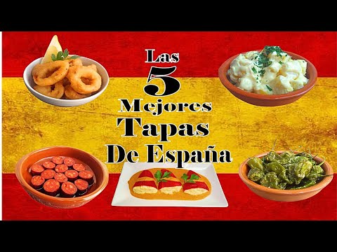 Las 5 Mejores Tapas de España | Receta Tradicional | Comida Española