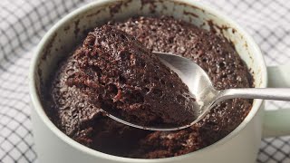 Mug brownie/ No flour, no sugar, no oil recipe