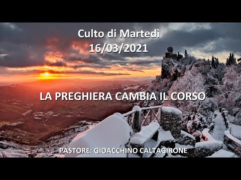 Culto di Giovedì 18/03/2021 - ADI Bagheria e Aspra