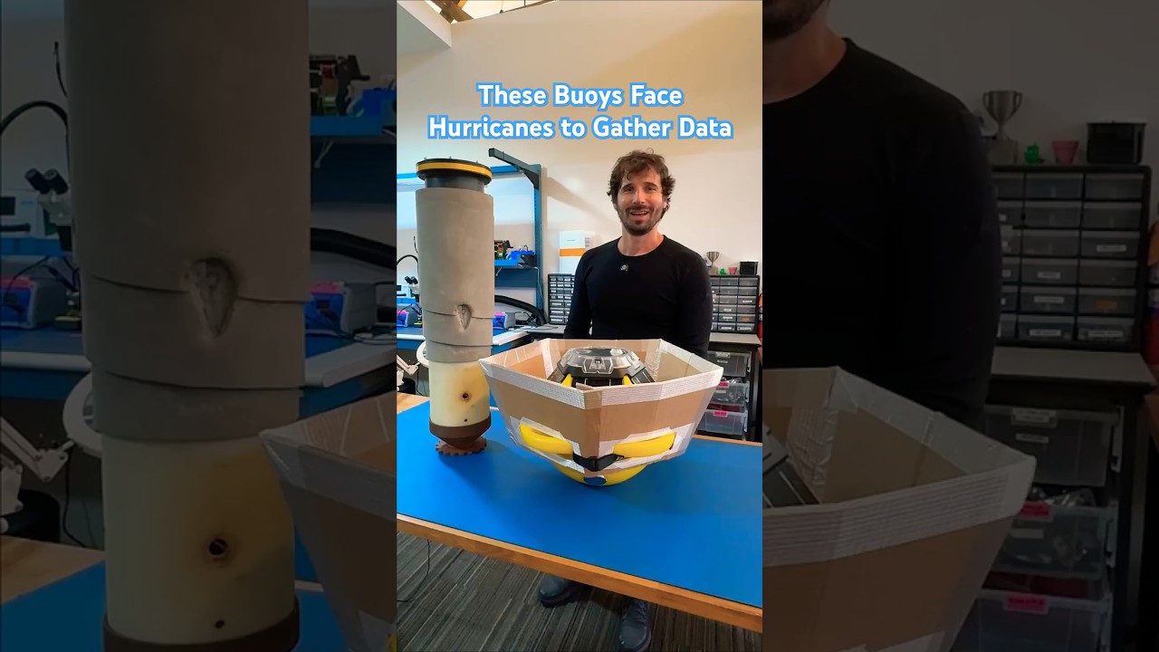 These Buoys Face Hurricanes to Gather Data