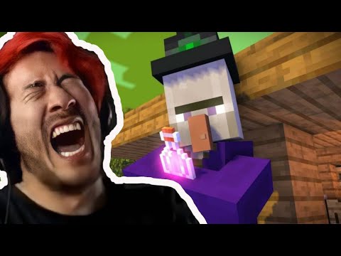 Gamers Reaction to First Seeing a Witch in Minecraft